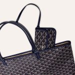 Goyard Saint Louis GM Tote Bag Navy Blue - Image 4